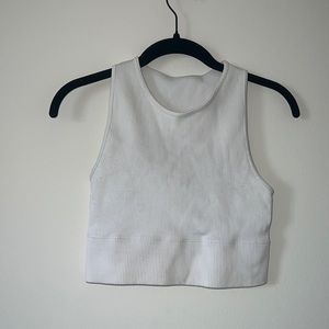 Gilly Hicks white crop top